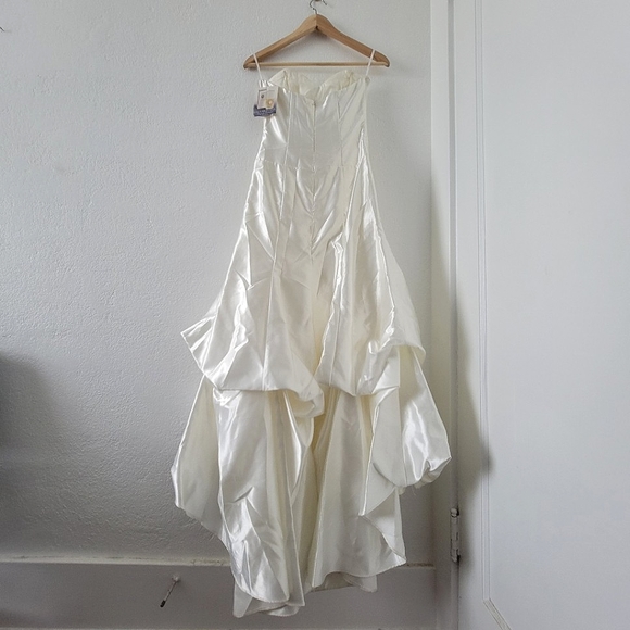 Vintage Wedding Dress Jessica McClintock Gunne Sax NWT Size 0 - Picture 3 of 6